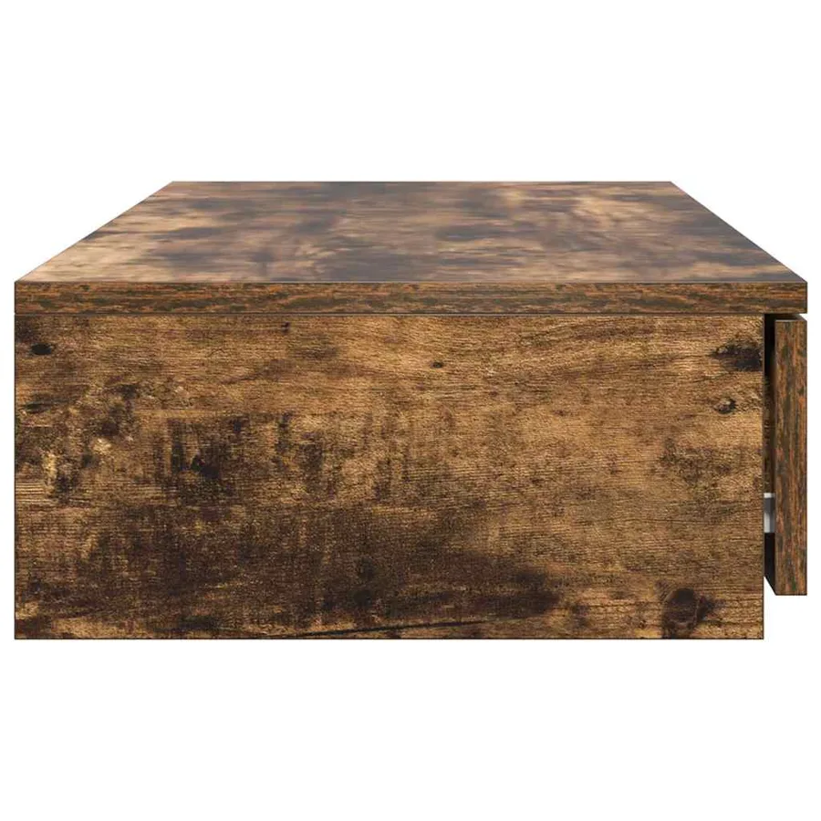 Tiroirs de lit Chêne fumé 90 x 36,5 x 16,5 cm Bois d'ingénierie - 7