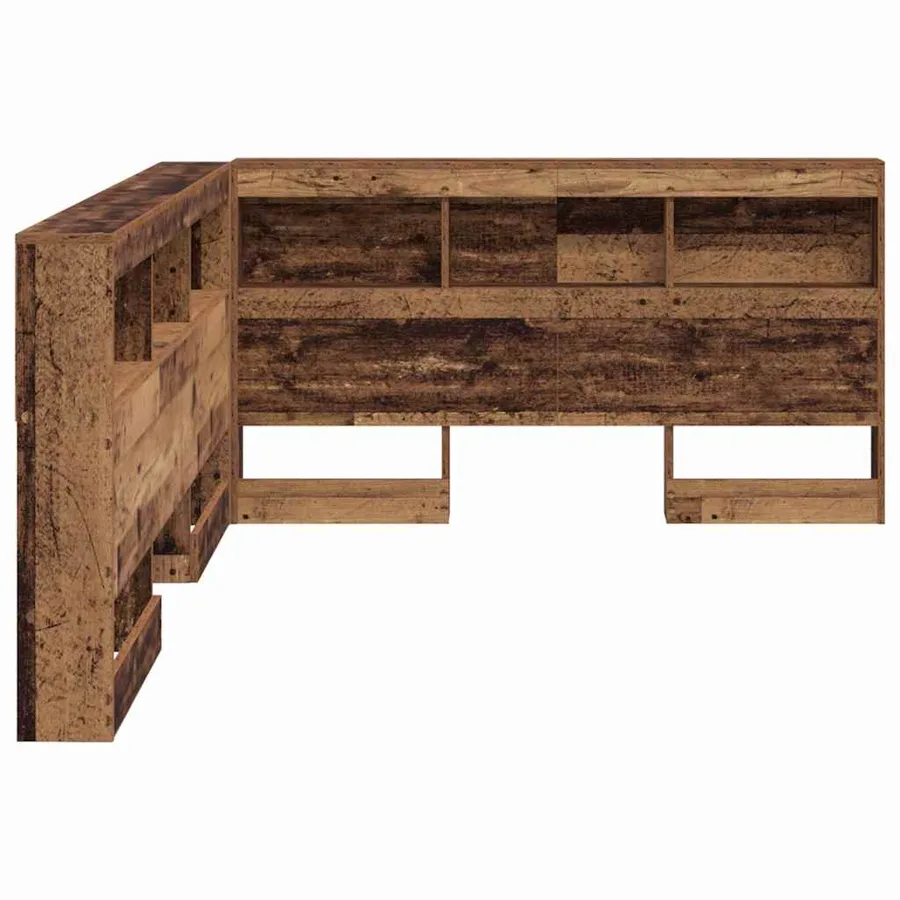 Tête de lit de rangement Bois Ancien 160 cm Bois d'ingénierie - 7