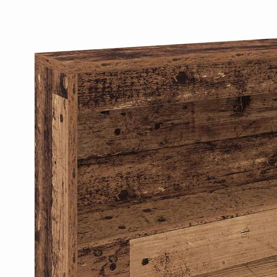 Tête de lit de rangement Bois Ancien 160 cm Bois d'ingénierie - 9