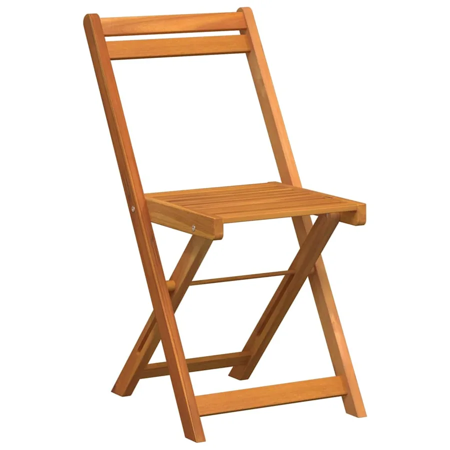Ensemble bistrot 5 pcs Huile Naturelle Bois d'Acacia Massif - 6