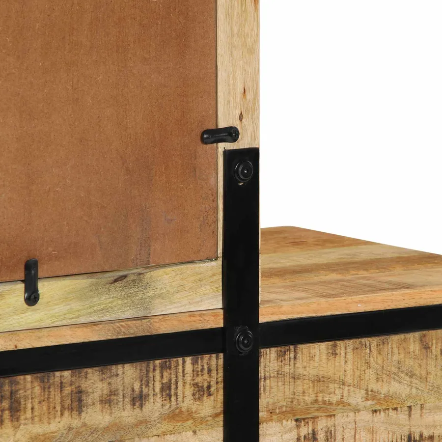 Table de Toilette avec tiroir Marron 100 x 40 x 120 cm - 11