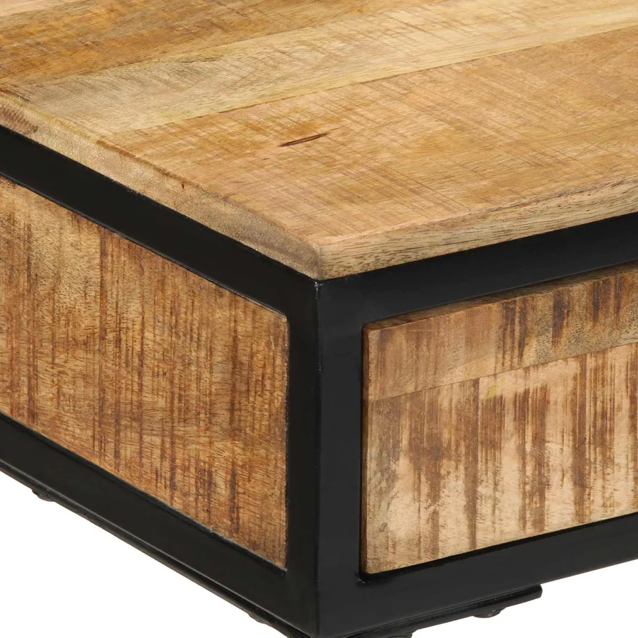 Table de Toilette avec tiroir Marron 100 x 40 x 120 cm - 8