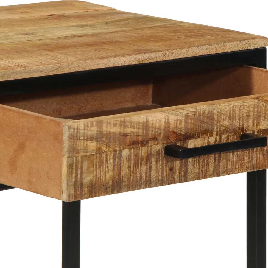 Table de Toilette avec tiroir Marron 100 x 40 x 120 cm - 9