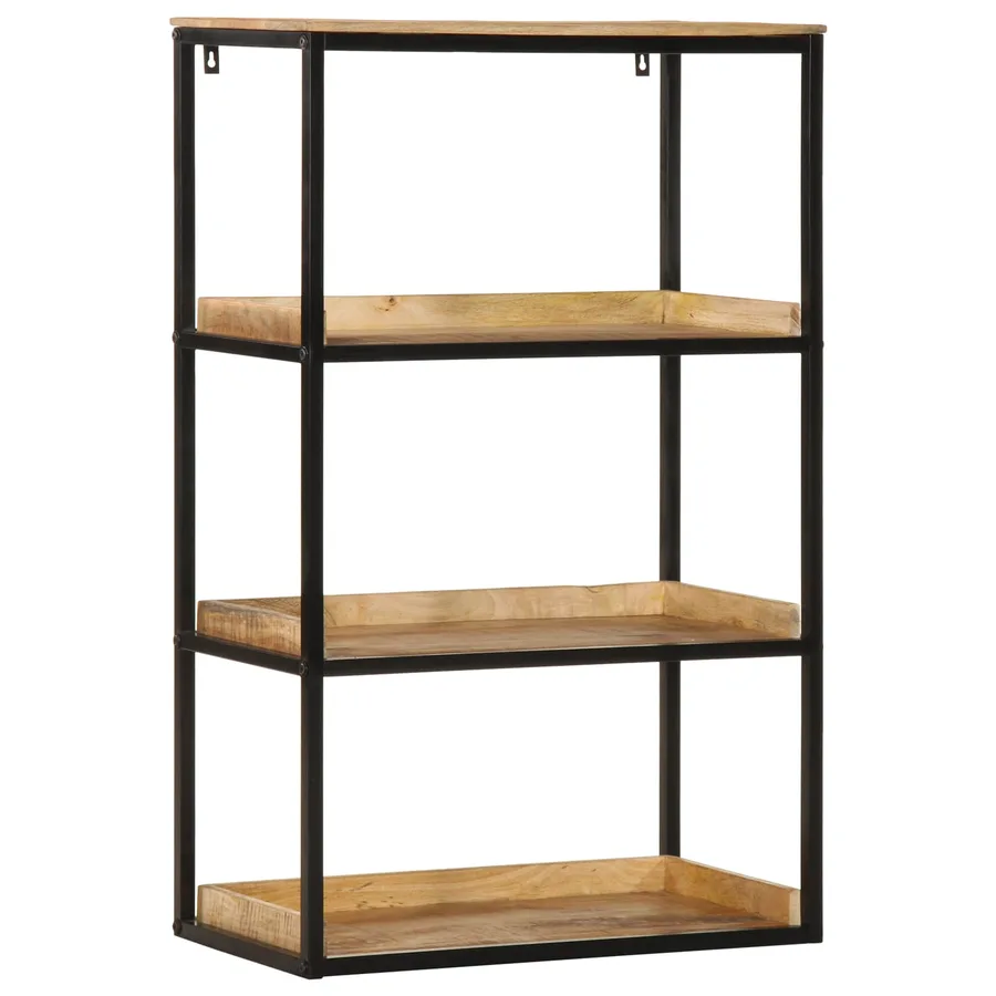 Bibliothèque 70 x 35 x 110 cm Bois de manguier massif - 3
