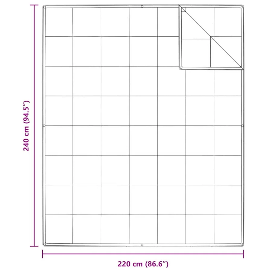Duvet 2-en-1 Blanc 240 x 220 cm Plume - 8