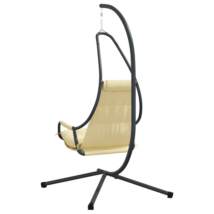 Chaise suspendue Beige 94 x 107 x 196,5 cm Acier - 7