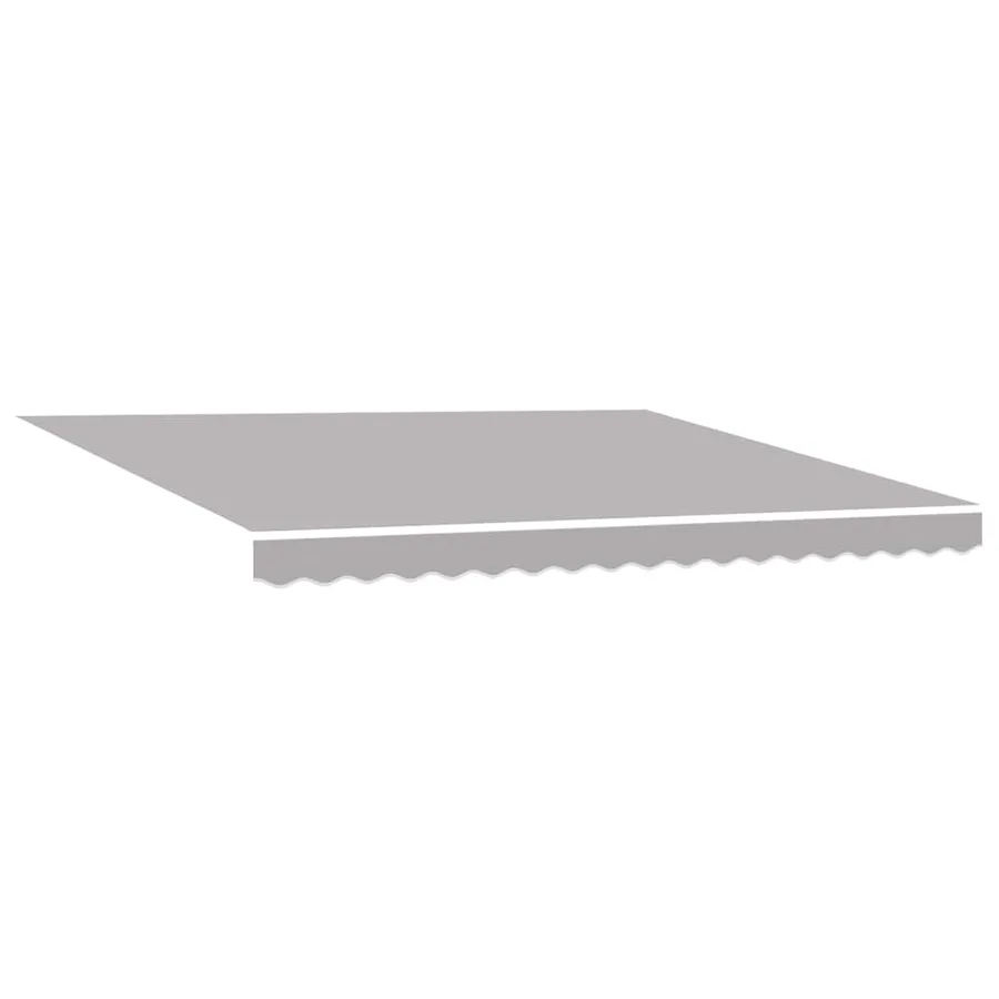 Auvent rétractable Gris clair 400 × 300 cm Polyester - 5