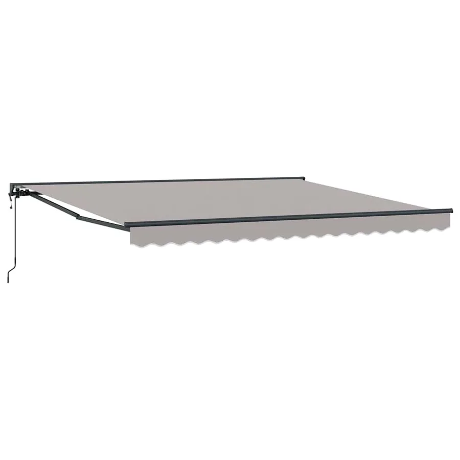 Cadre d'auvent Gris clair 400 × 300 cm - 2