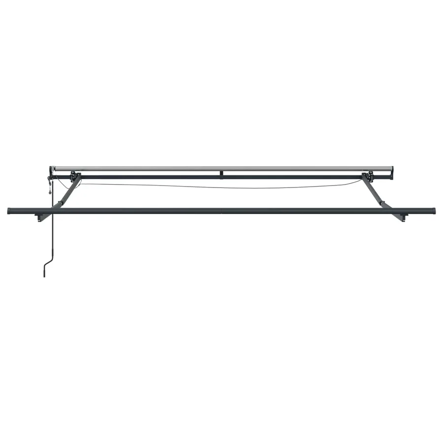 Auvent rétractable Blanc 300 x 250 cm Polyester - 9
