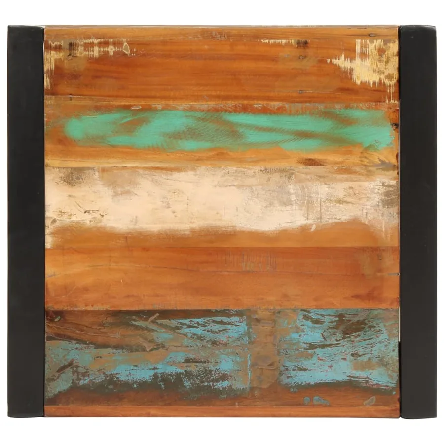Table de bar 60x55x110 cm bois massif de récupération - 4
