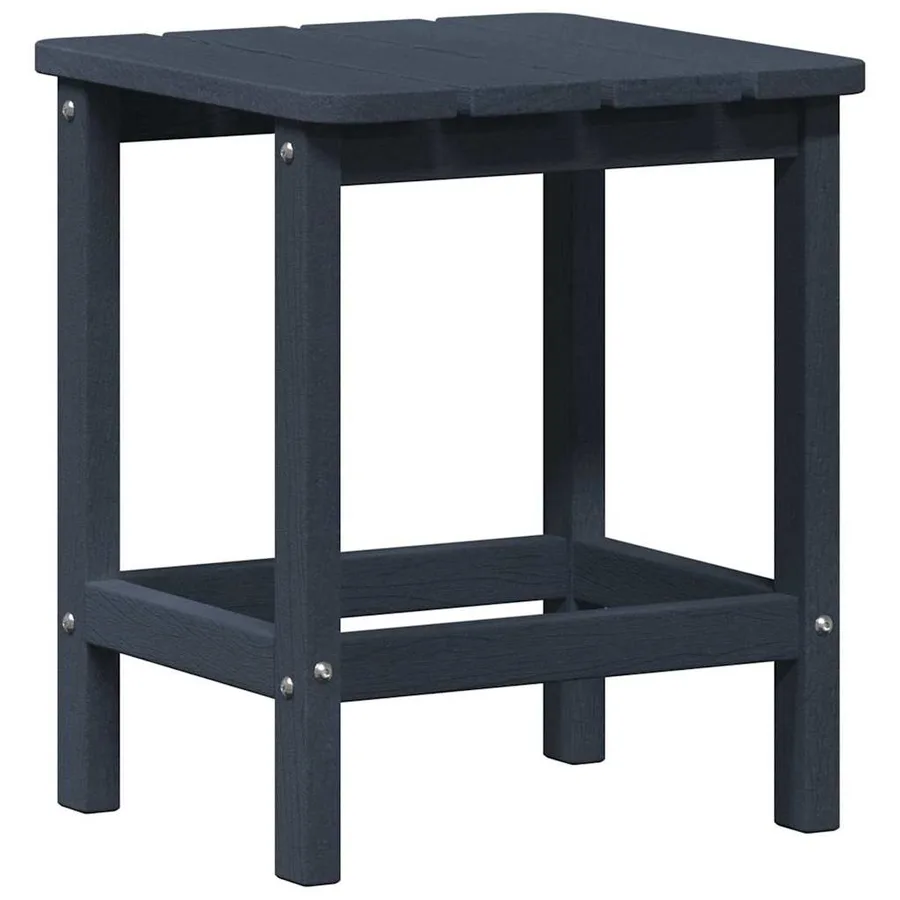 Table d'appoint Bleu marine 38 x 38 x 46 cm Polyéthylène - 7