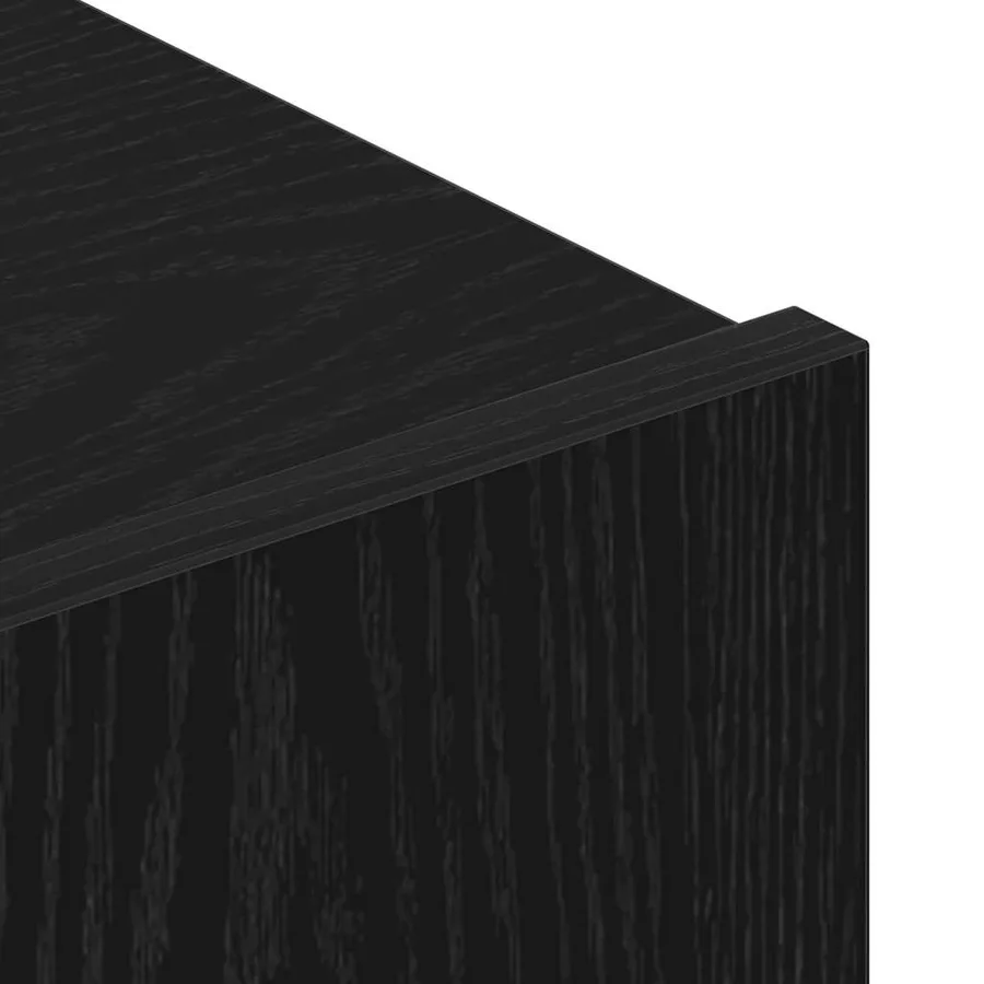Ensemble meuble TV 7 pcs Chêne noir Bois d'ingénierie - 11