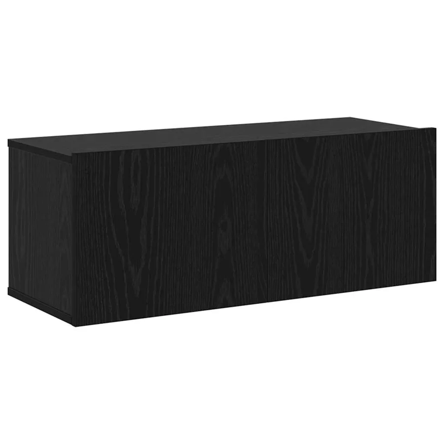 Ensemble meuble TV 7 pcs Chêne noir Bois d'ingénierie - 6