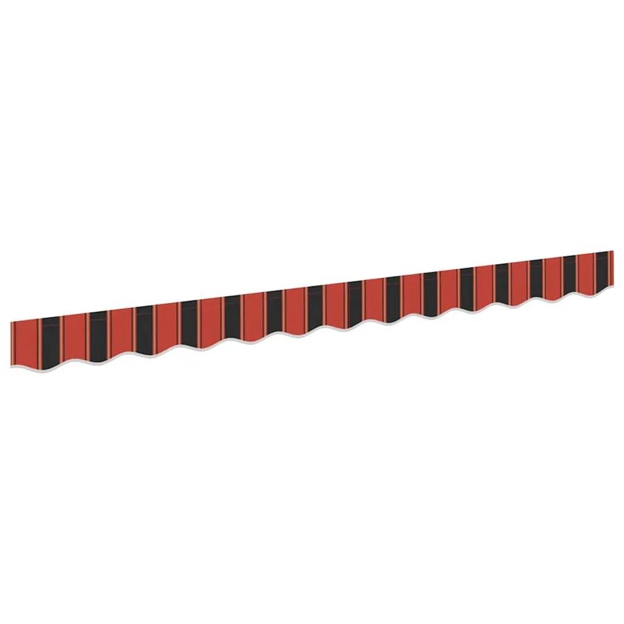 Remplacement de lambrequin Orange / Noir / Jaune 3 m Polyester - 2