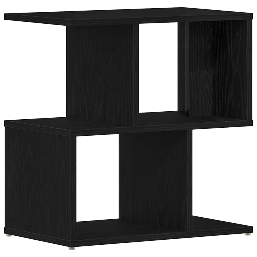 Cabinet de chevet 2 pcs Chêne noir 50 x 30 x 51,5 cm - 6