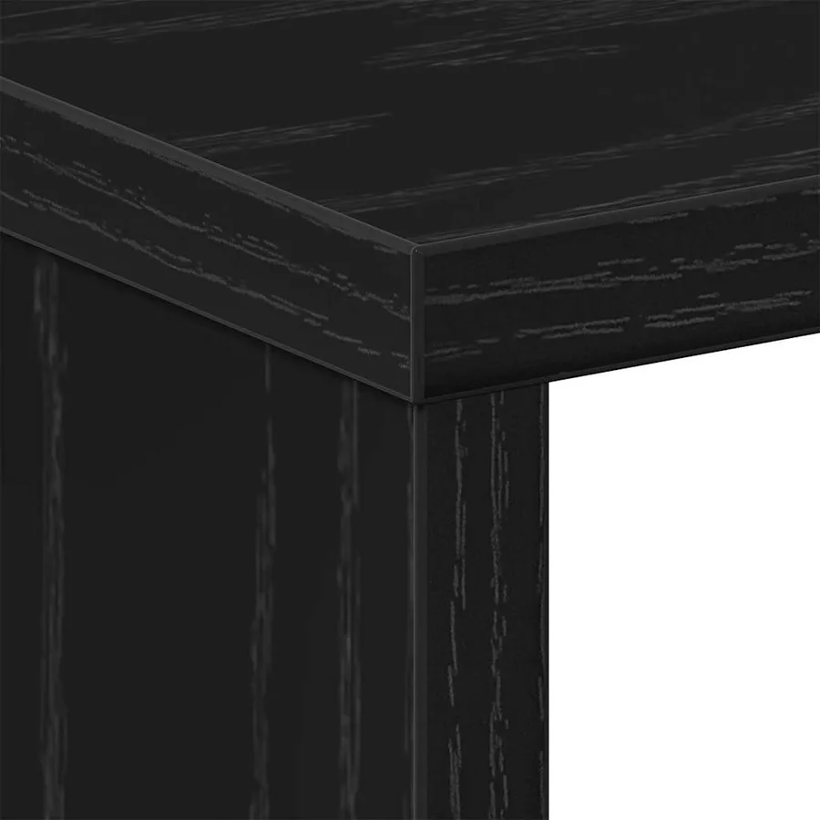 Cabinet de chevet 2 pcs Chêne noir 50 x 30 x 51,5 cm - 9