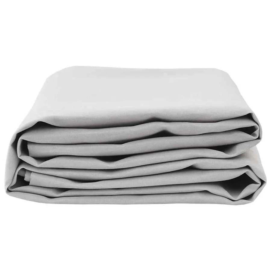 Toile de rechange pour auvent Gris clair 1000 x 160 cm - 3