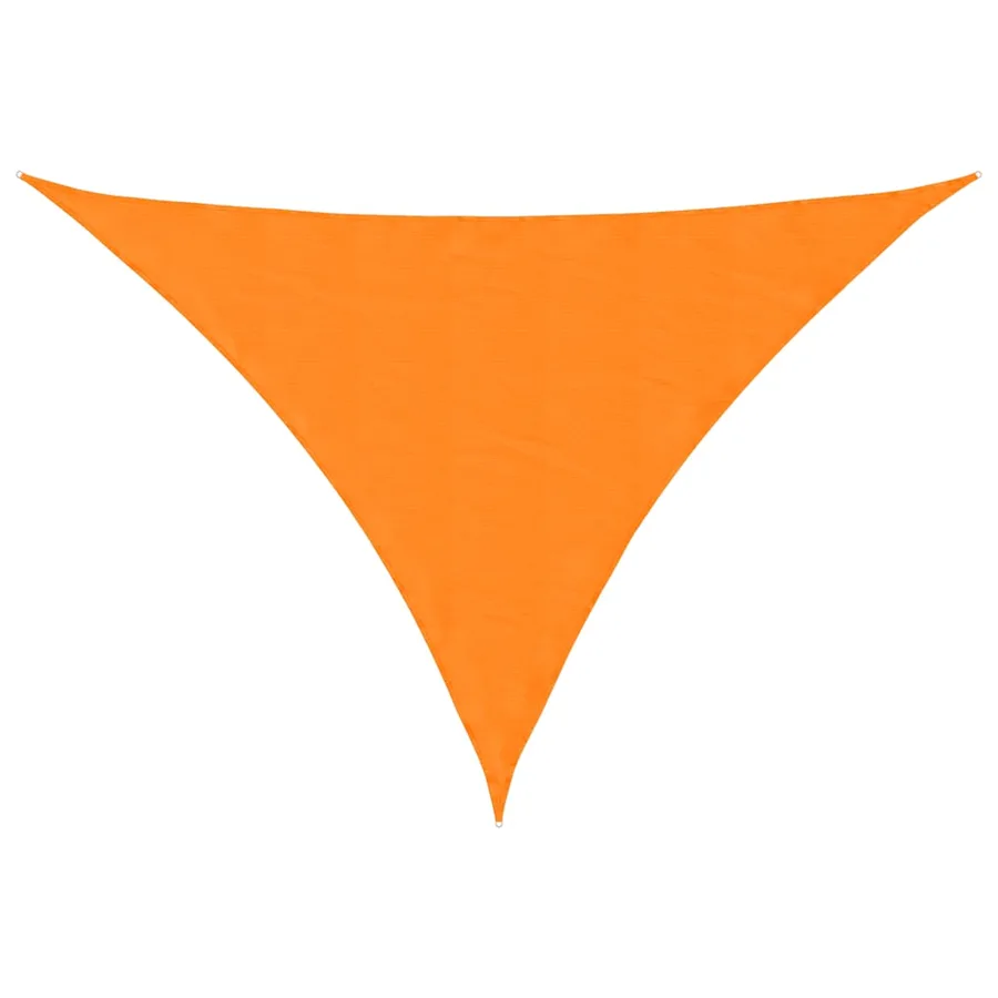 Voile d'ombrage orange 7 x 5 x 5 m 100 % polyester Oxford - 2