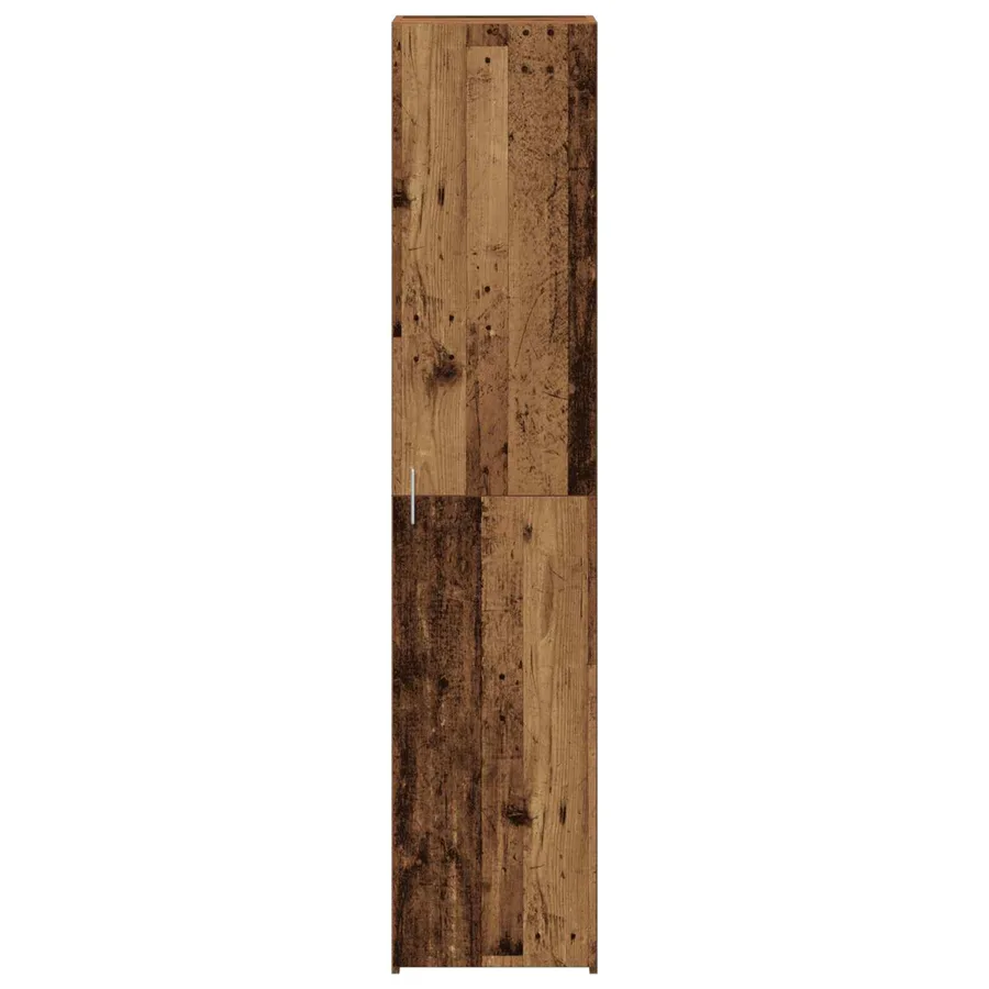 Haut Armoire Bois ancien 40 x 42,5 x 185 cm - 6