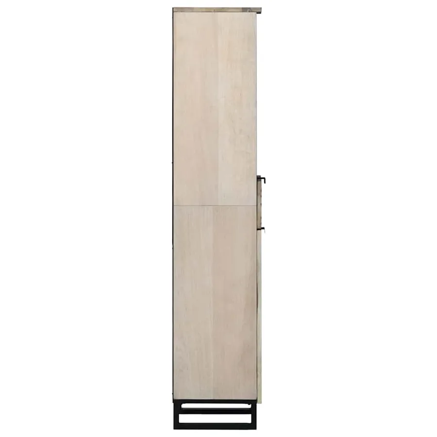 Armoire de salle de bain Blanc 38 x 33 x 160 cm - 5