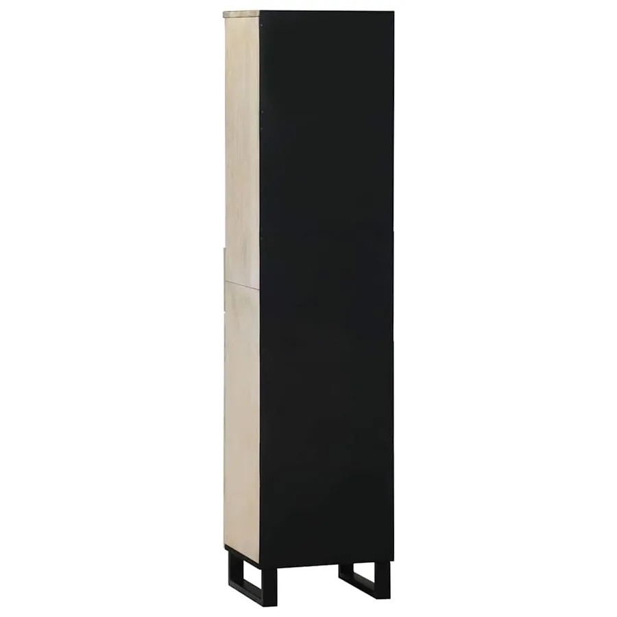 Armoire de salle de bain Blanc 38 x 33 x 160 cm - 6