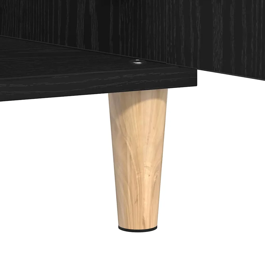 Buffet Chêne noir 60 x 35 x 70 cm Bois d'ingénierie - 10