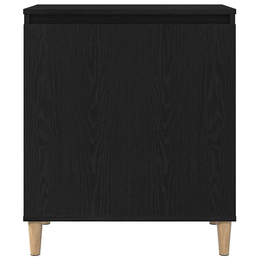 Buffet Chêne noir 60 x 35 x 70 cm Bois d'ingénierie - 7