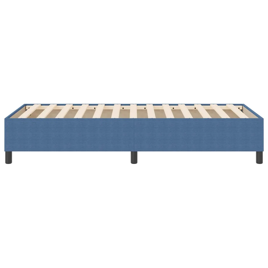 Cadre de lit plateforme Bleu 100 x 200 cm - 6
