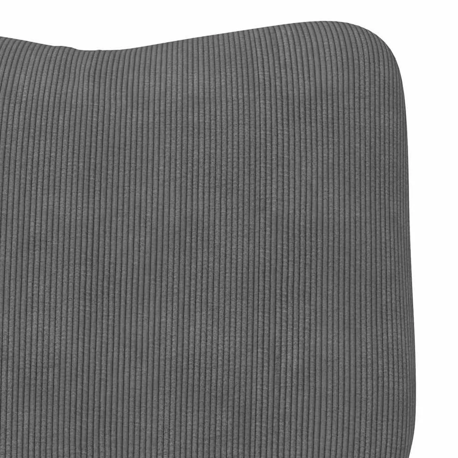fauteuil Gris foncé 63 x 67 x 94 cm tissu - 7