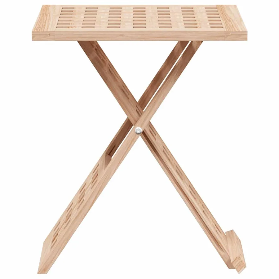 Table basse Marron 33 x 33 x 40,5 cm Bois de noyer massif - 5