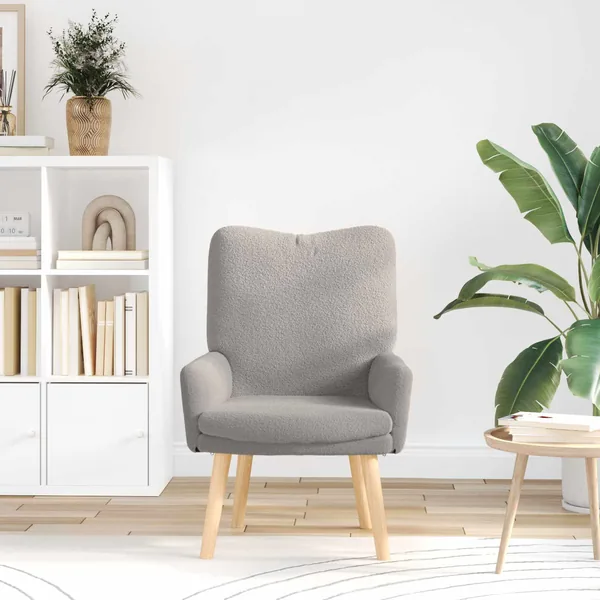 fauteuil Gris clair 63 x 67 x 94 cm