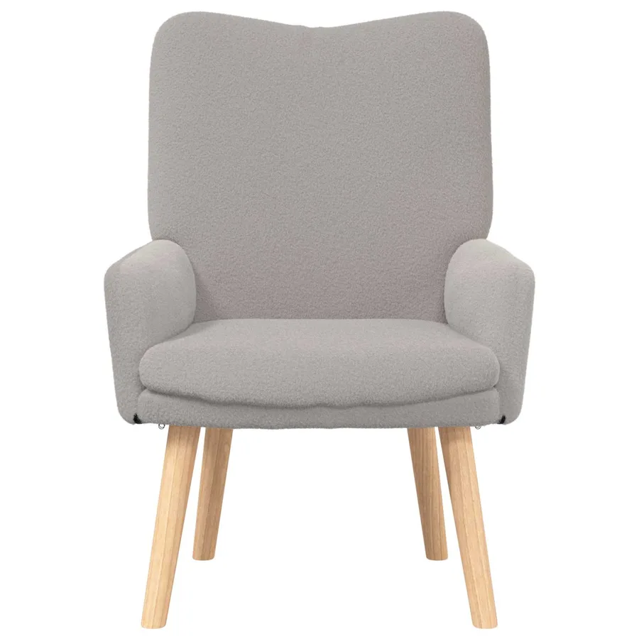 fauteuil Gris clair 63 x 67 x 94 cm - 3
