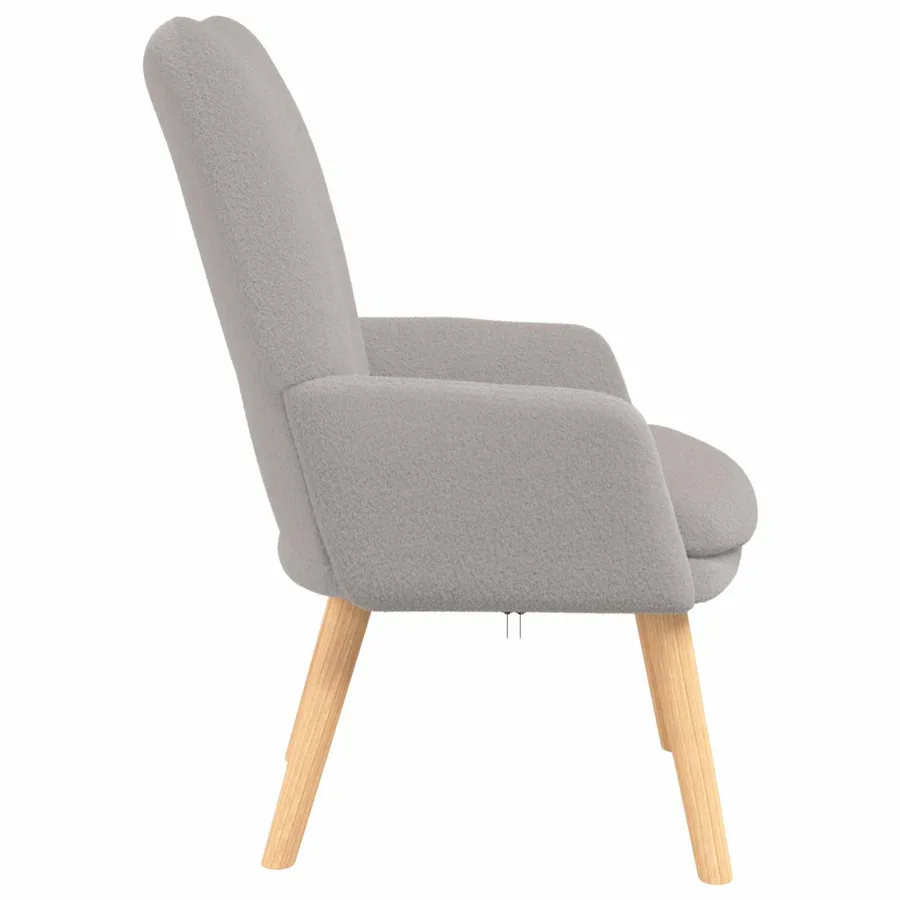 fauteuil Gris clair 63 x 67 x 94 cm - 4
