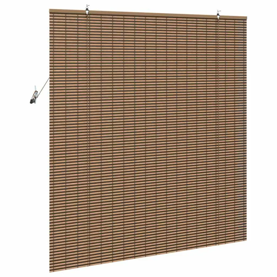 Store enrouleur Marron 150 x 160 cm Bambou - 5