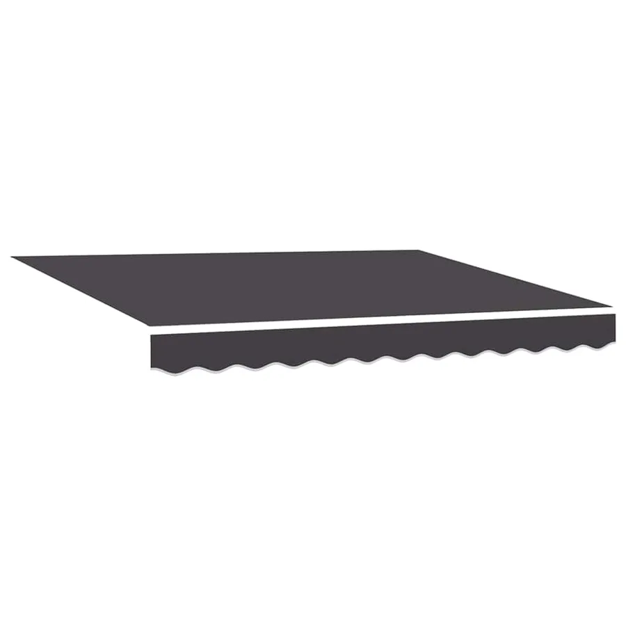 Toile de rechange pour auvent Anthracite 3,5 x 2 m Polyester - 2