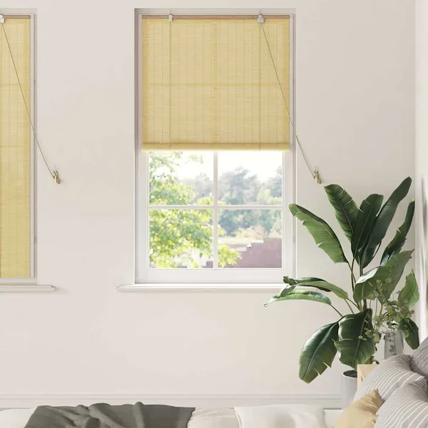 Store enrouleur Nature 80 x 160 cm Bambou