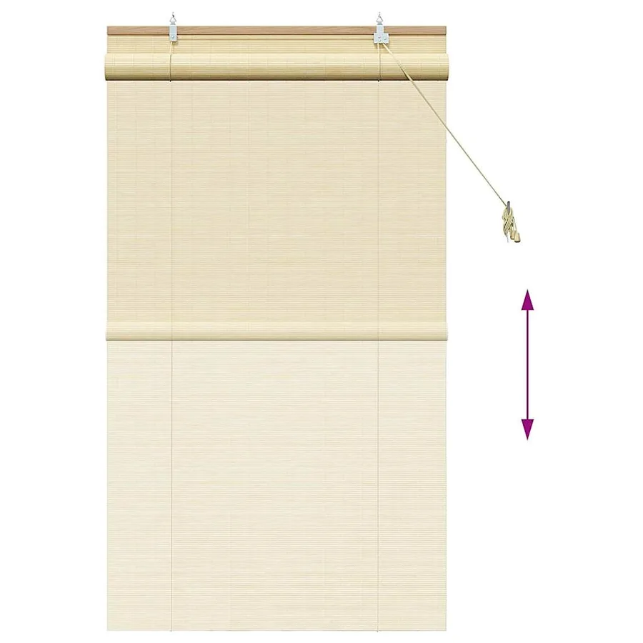 Store enrouleur Nature 80 x 160 cm Bambou - 13