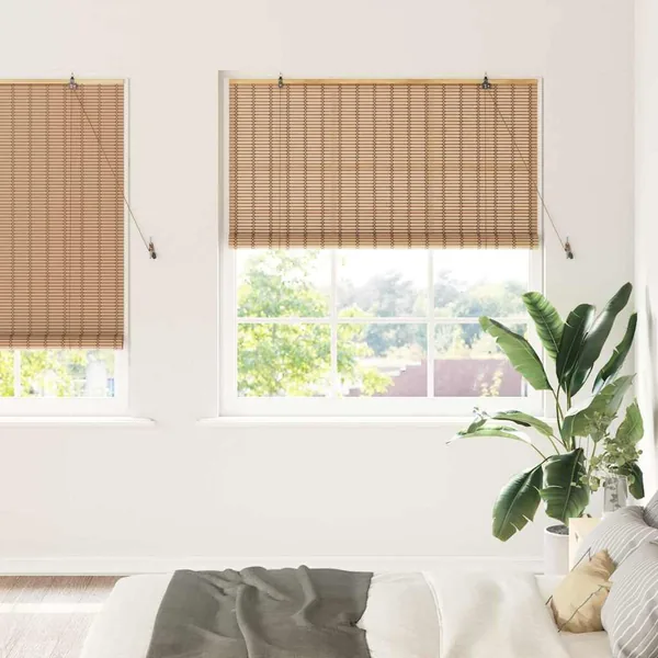 Store enrouleur Nature 140 x 220 cm Bambou