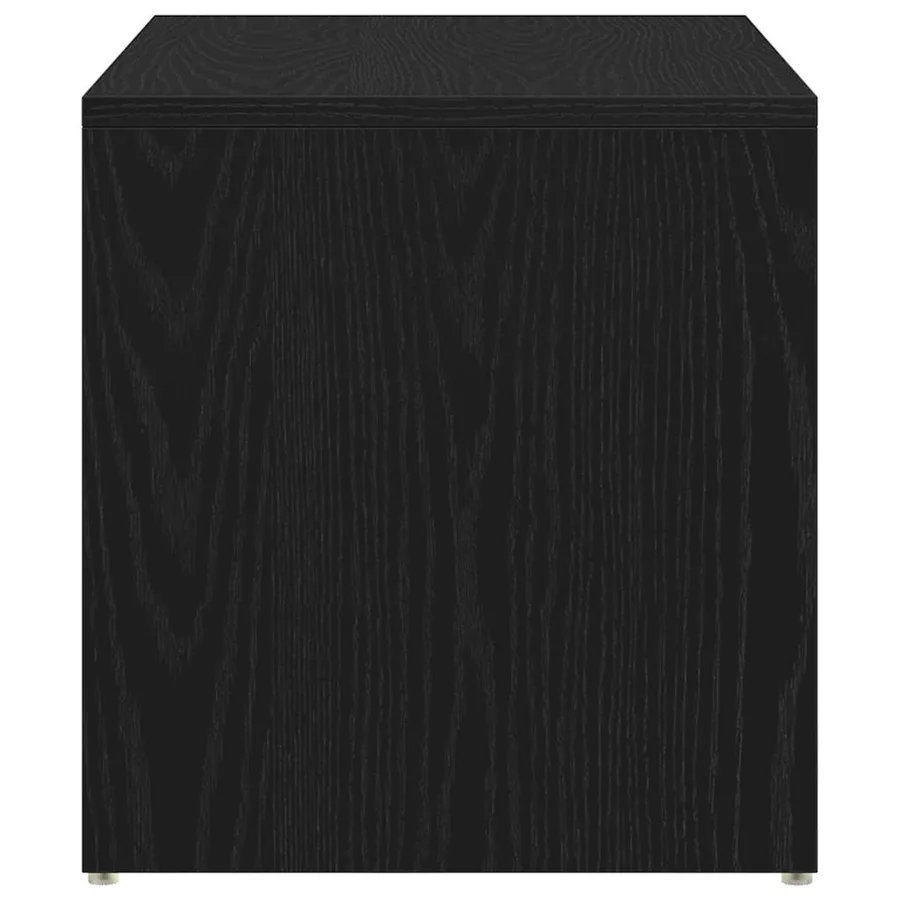 Table d'appoint Chêne noir 59 x 36 x 38 cm Bois d'ingénierie - 7