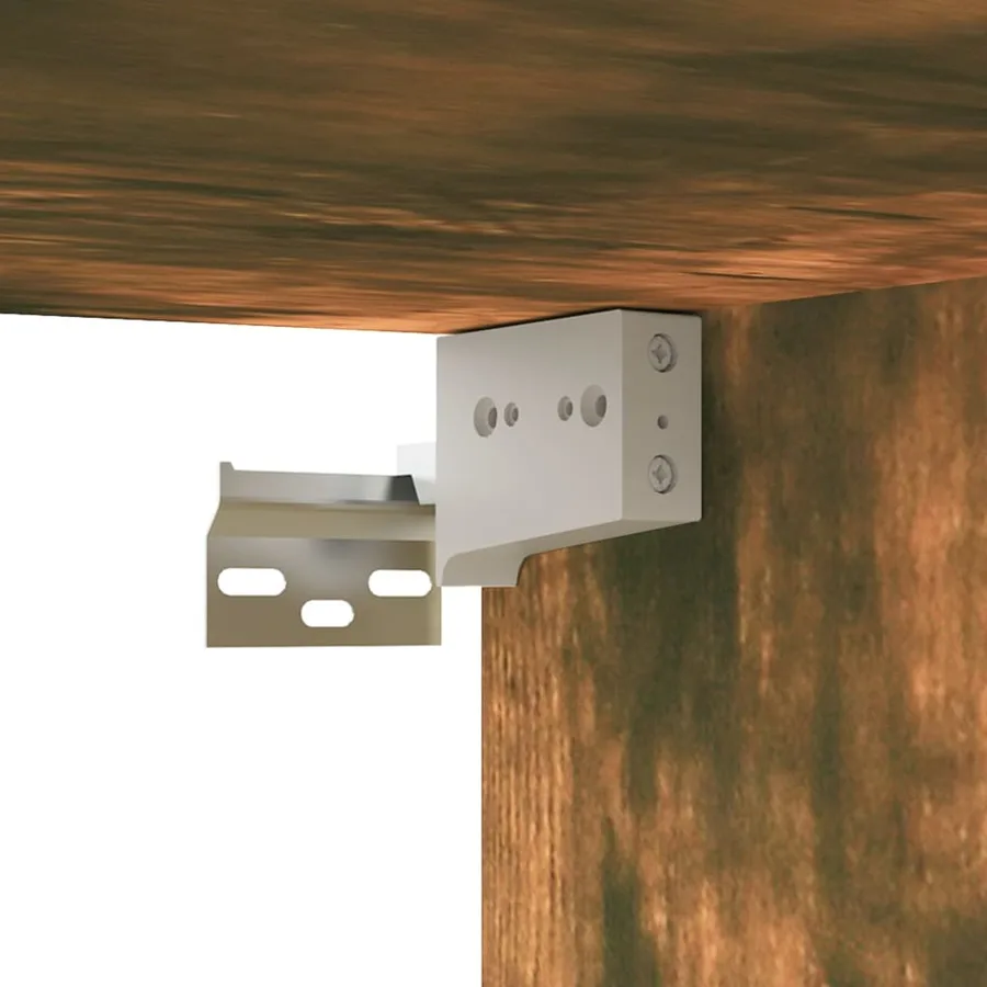 Ensemble de meubles TV 2 pcs Chêne fumé Bois d'ingénierie - 7