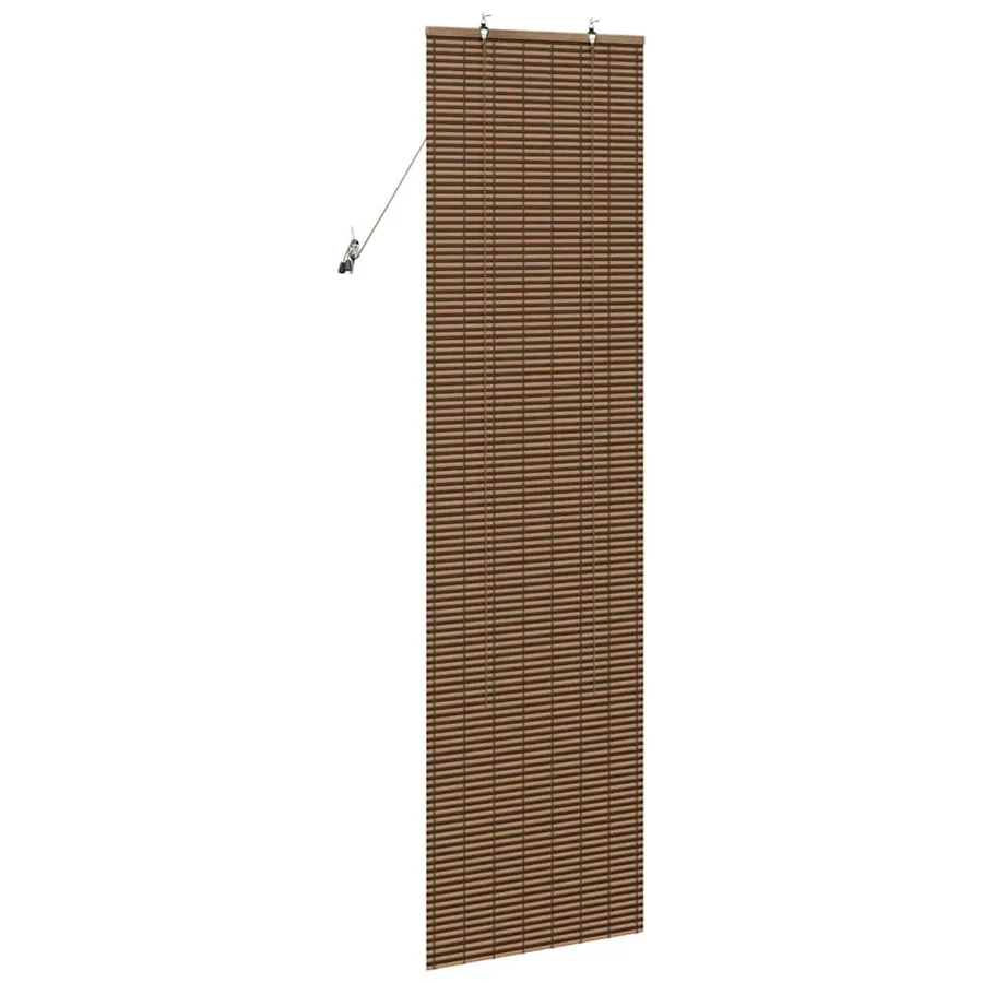 Store enrouleur Marron 60 x 220 cm Bambou - 5