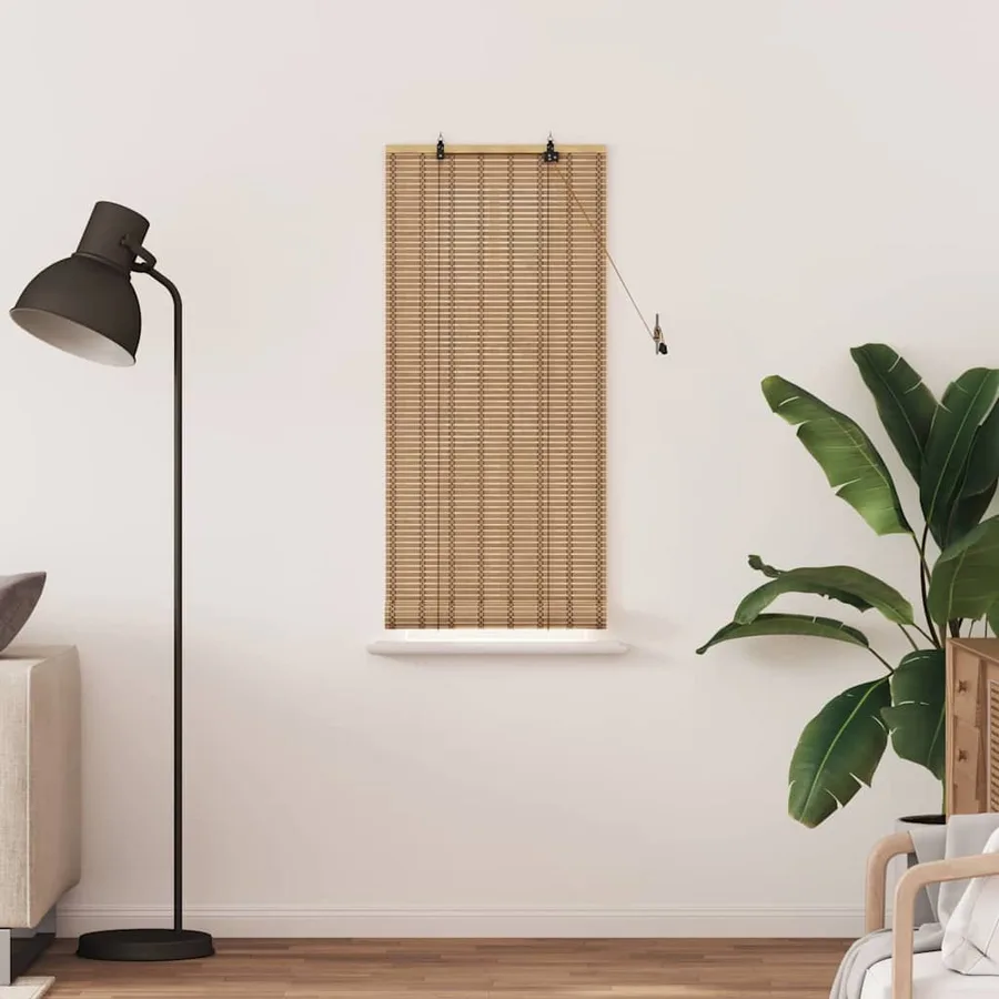 Store enrouleur Nature 60 x 160 cm Bambou - 3