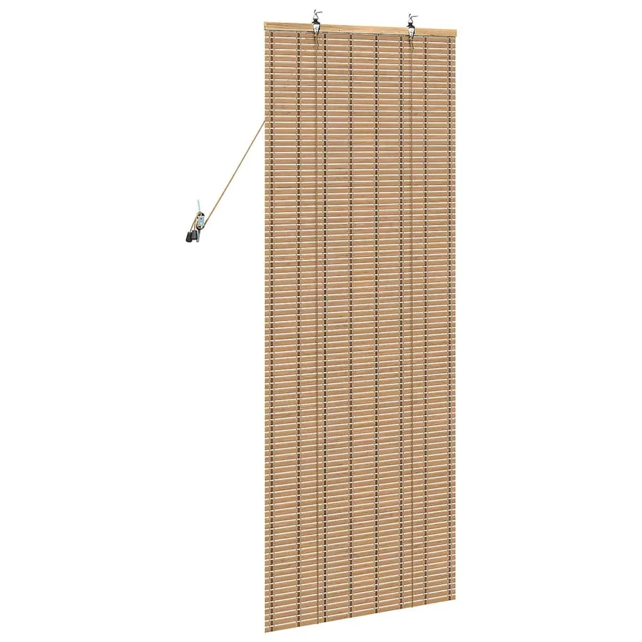 Store enrouleur Nature 60 x 160 cm Bambou - 5
