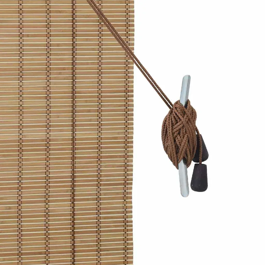 Store enrouleur Nature 60 x 160 cm Bambou - 6