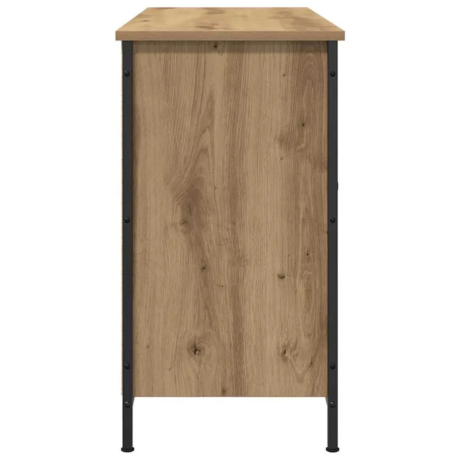 Ensemble meuble TV 101 x 35 x 65 cm Chêne artisanal - 5