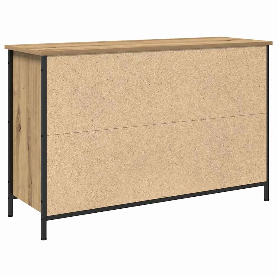 Ensemble meuble TV 101 x 35 x 65 cm Chêne artisanal - 6