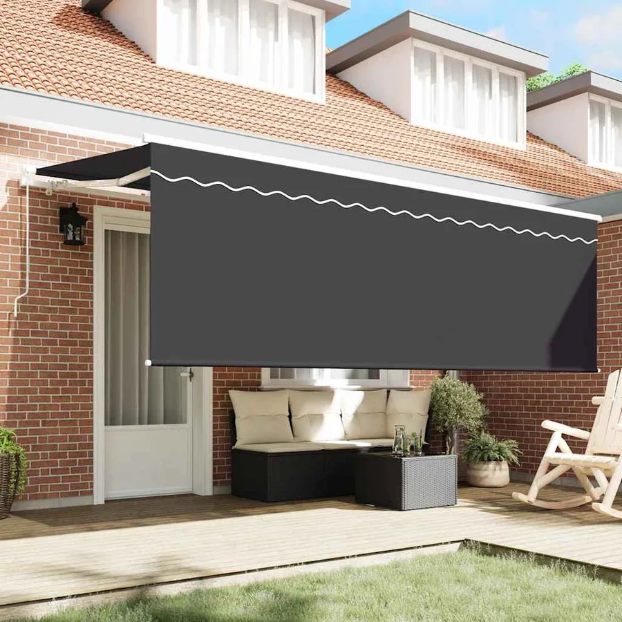 Auvent Rétractable Anthracite 350 x 200 cm - 3