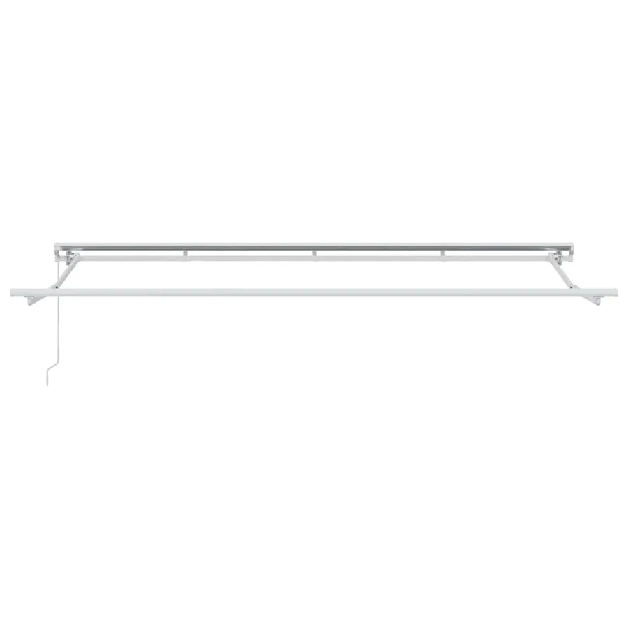 Cadre d'auvent Anthracite et blanc 400 x 200 cm - 7