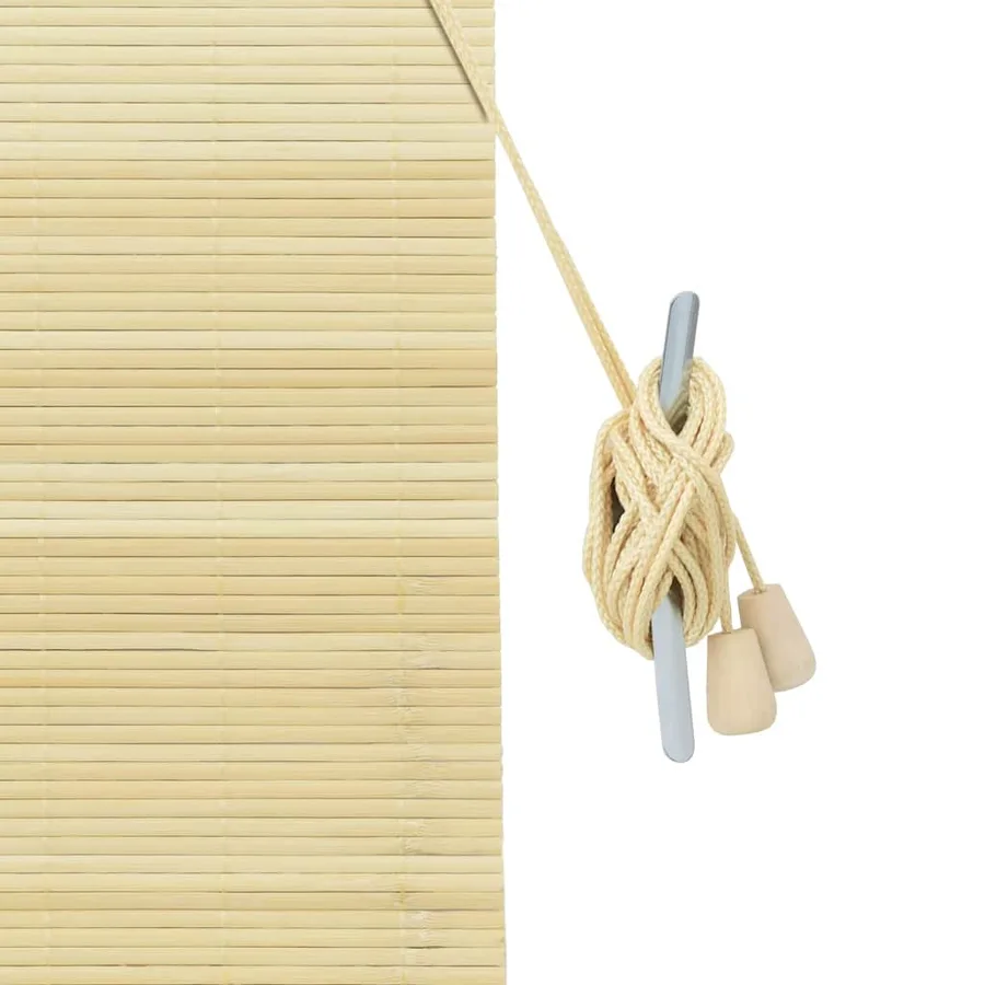 Store enrouleur Nature 120 x 220 cm Bambou - 6