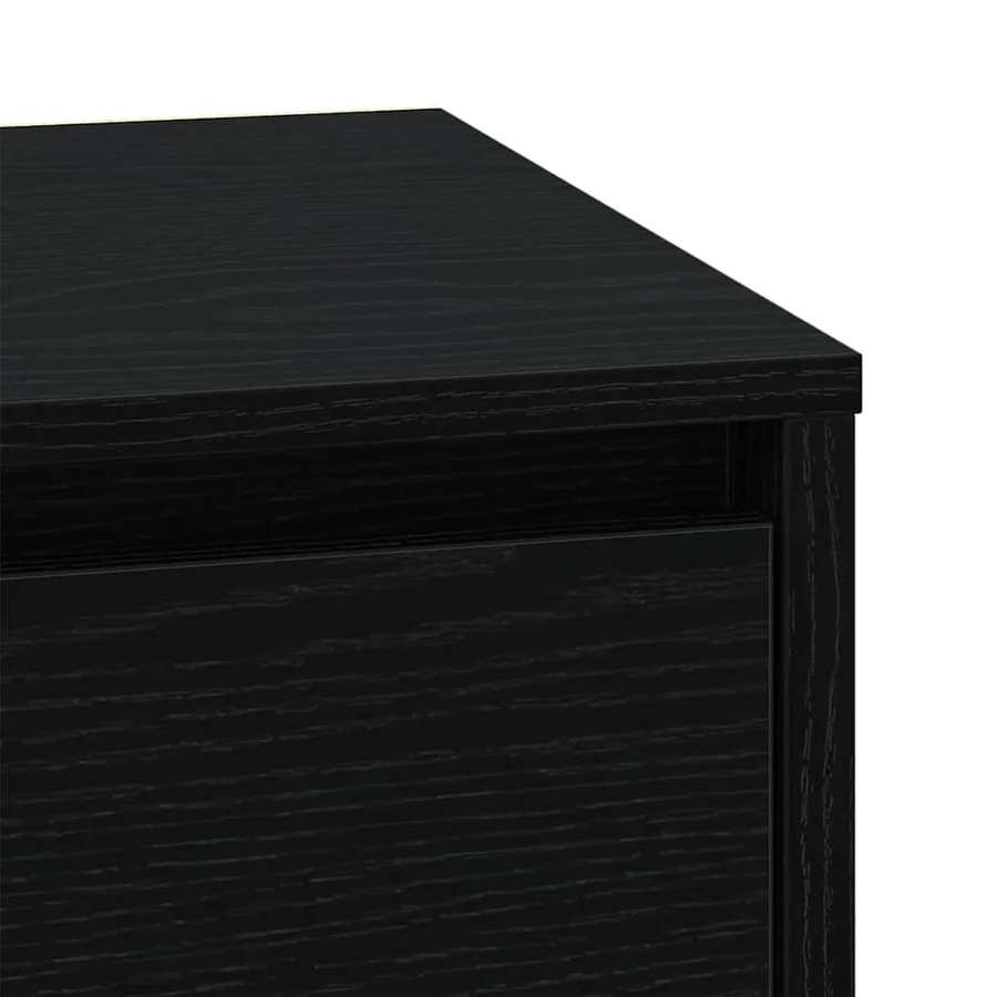 Cabinet de chevet 2 pcs Chêne noir 39 x 34,5 x 50 cm - 12